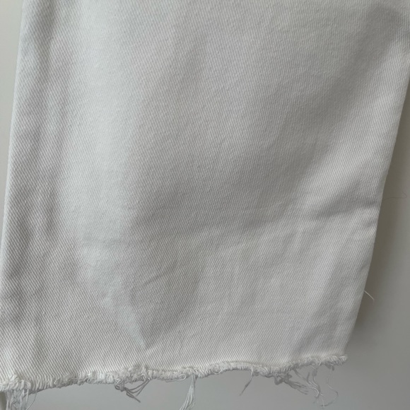 Reformation white mid crop flare jeans size 26 - Picture 6 of 8